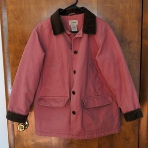 L.L. Bean canvas barn coat